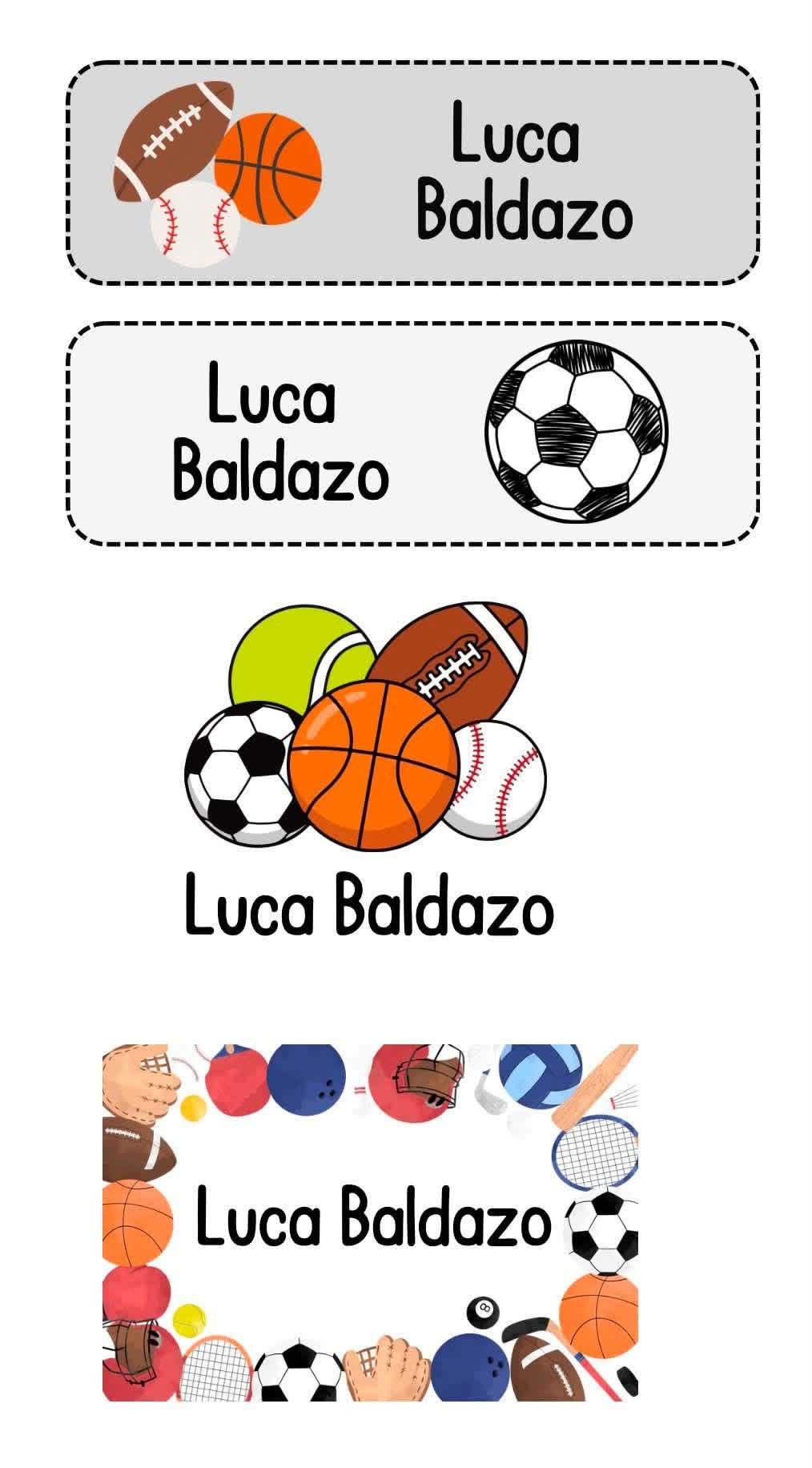 Name Labels