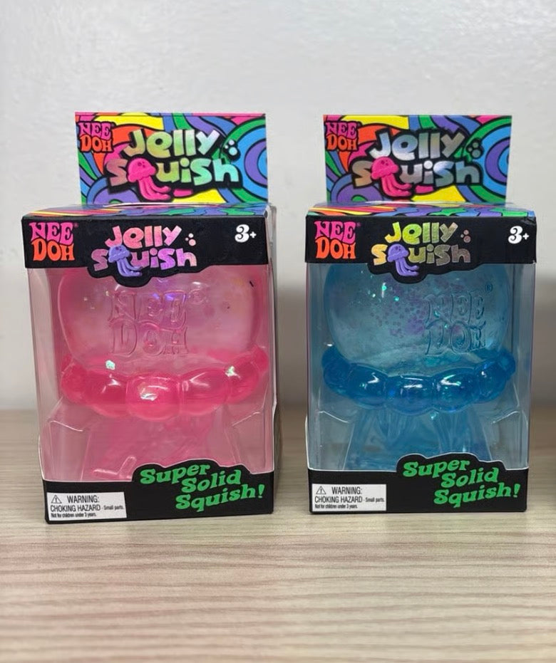 Glitter Jellyfish Squish - READY TO SHIP