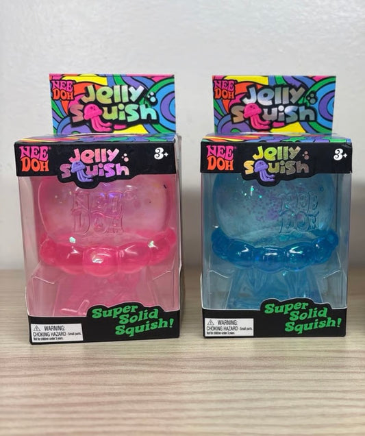 Glitter Jellyfish Squish - READY TO SHIP