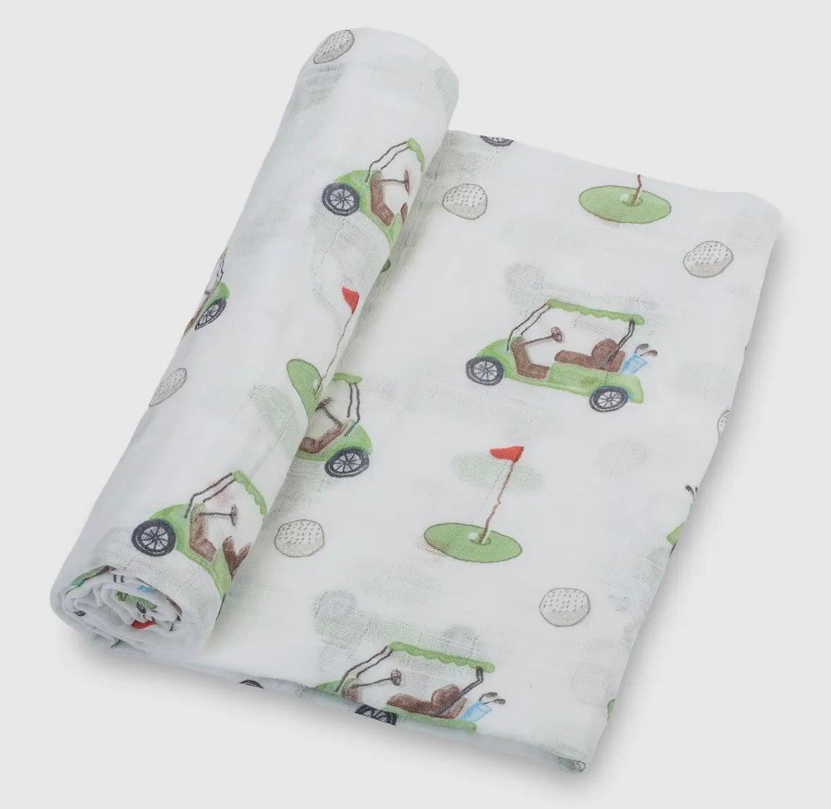 Golf Muslin Swaddle Blanket