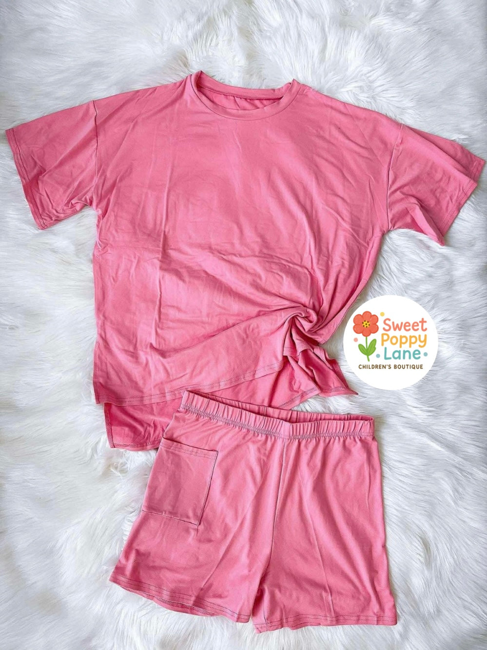 Women’s Casual Tee & Biker Shorts Set
