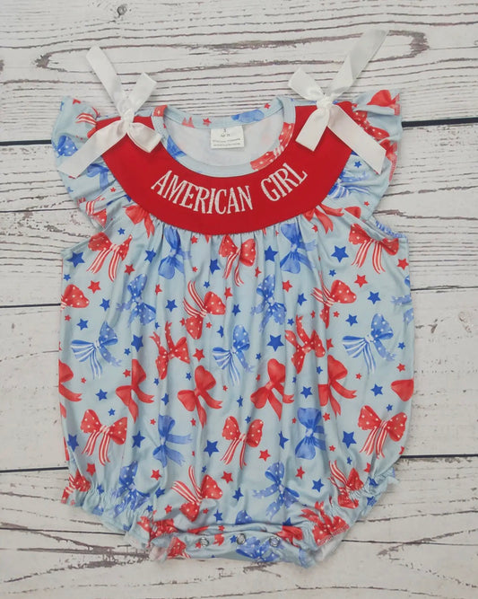 American Girl Smocked Bubble