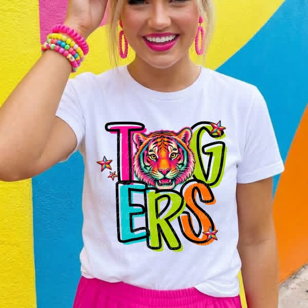 Neon Tigers Tee - PreOrder