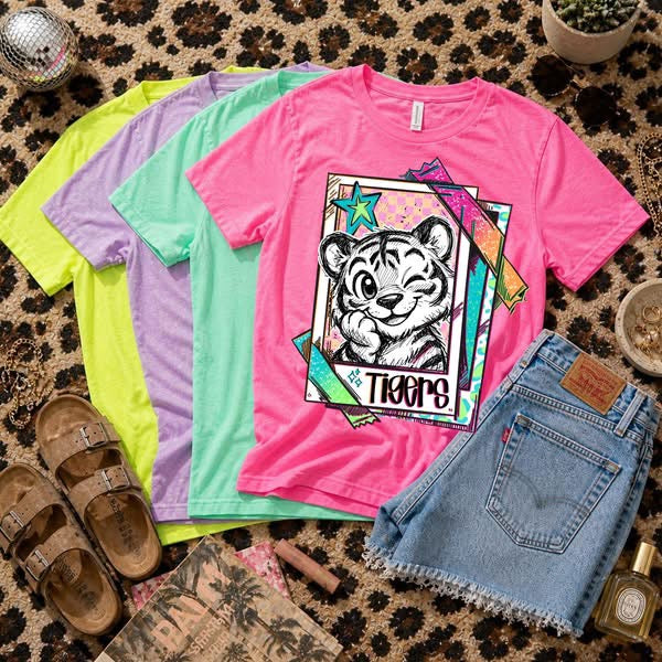 Tiger Snapshot Tee - PreOrder
