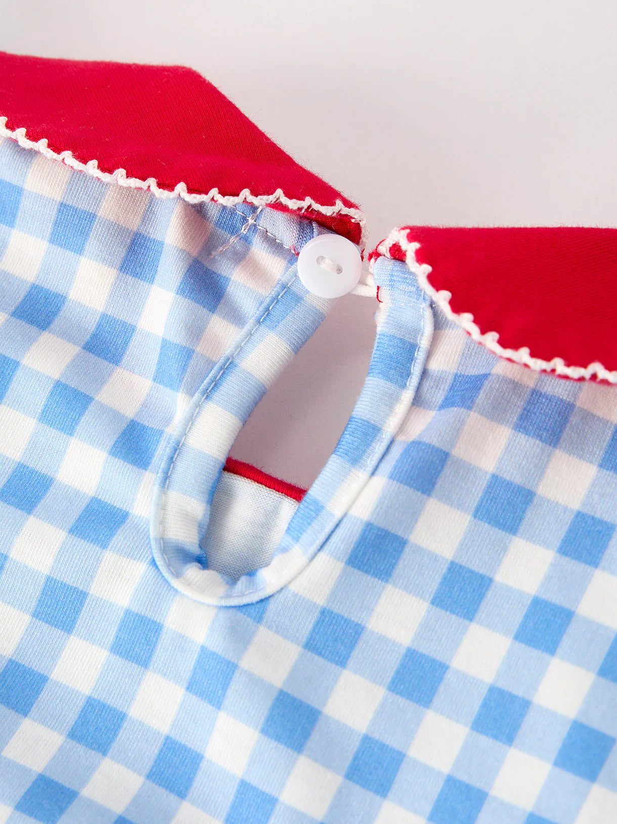 Back To School Girls Striped lapels Apple Bow Dress