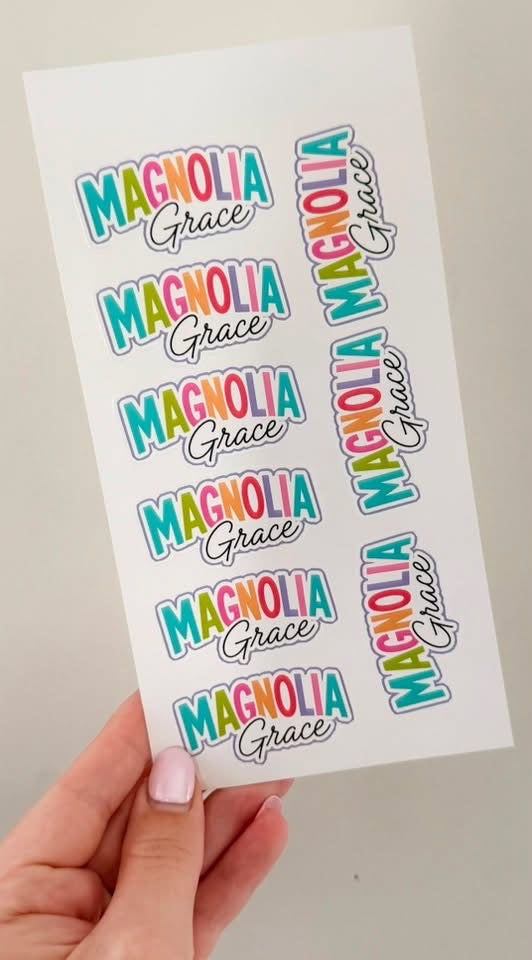 Name Labels