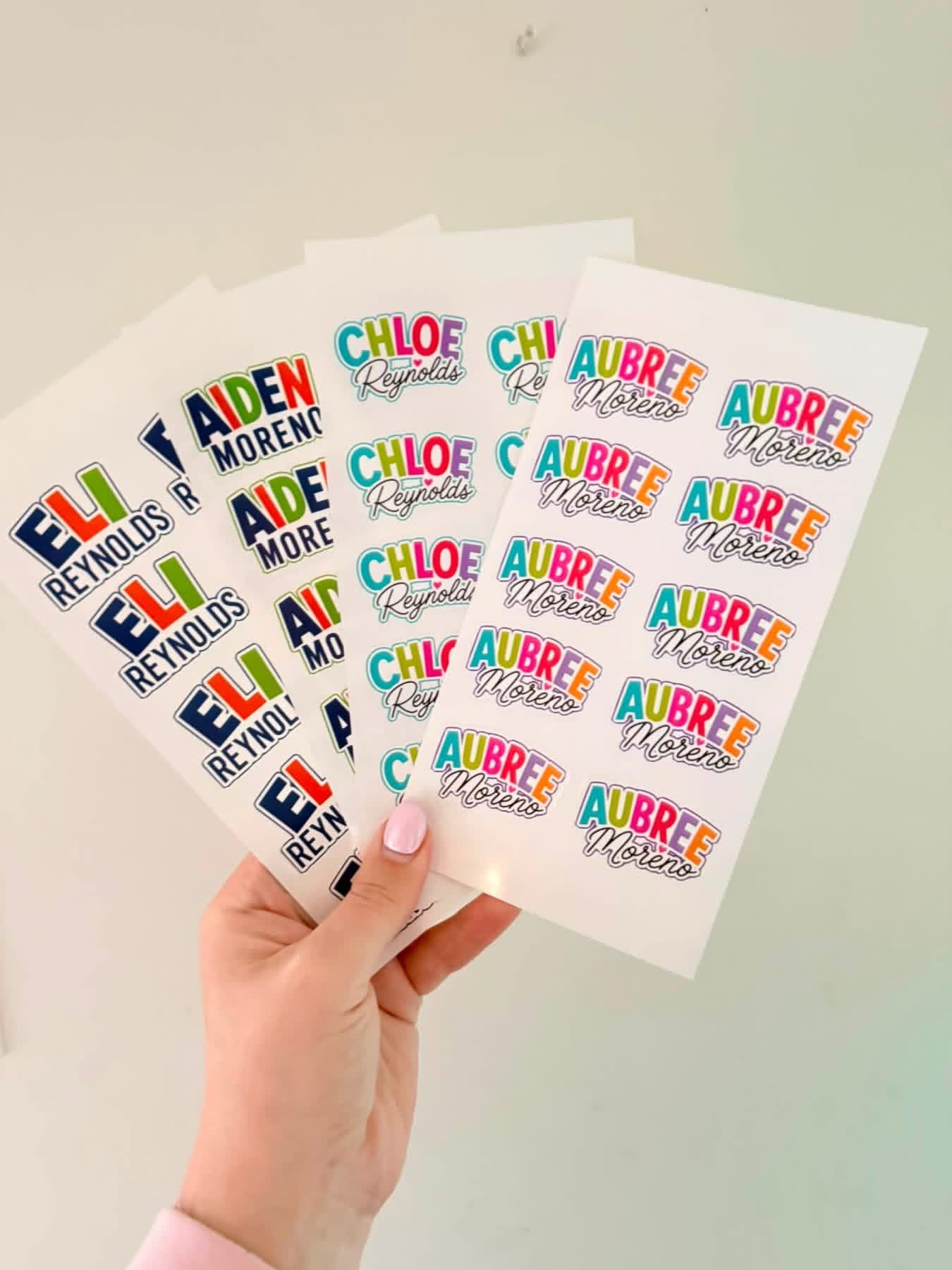 Name Labels