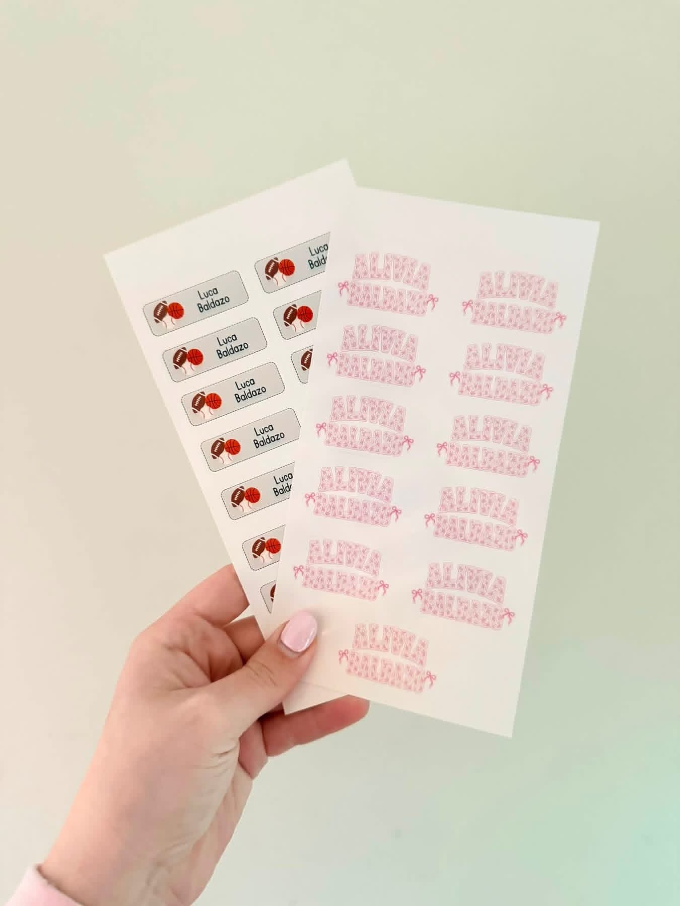 Name Labels