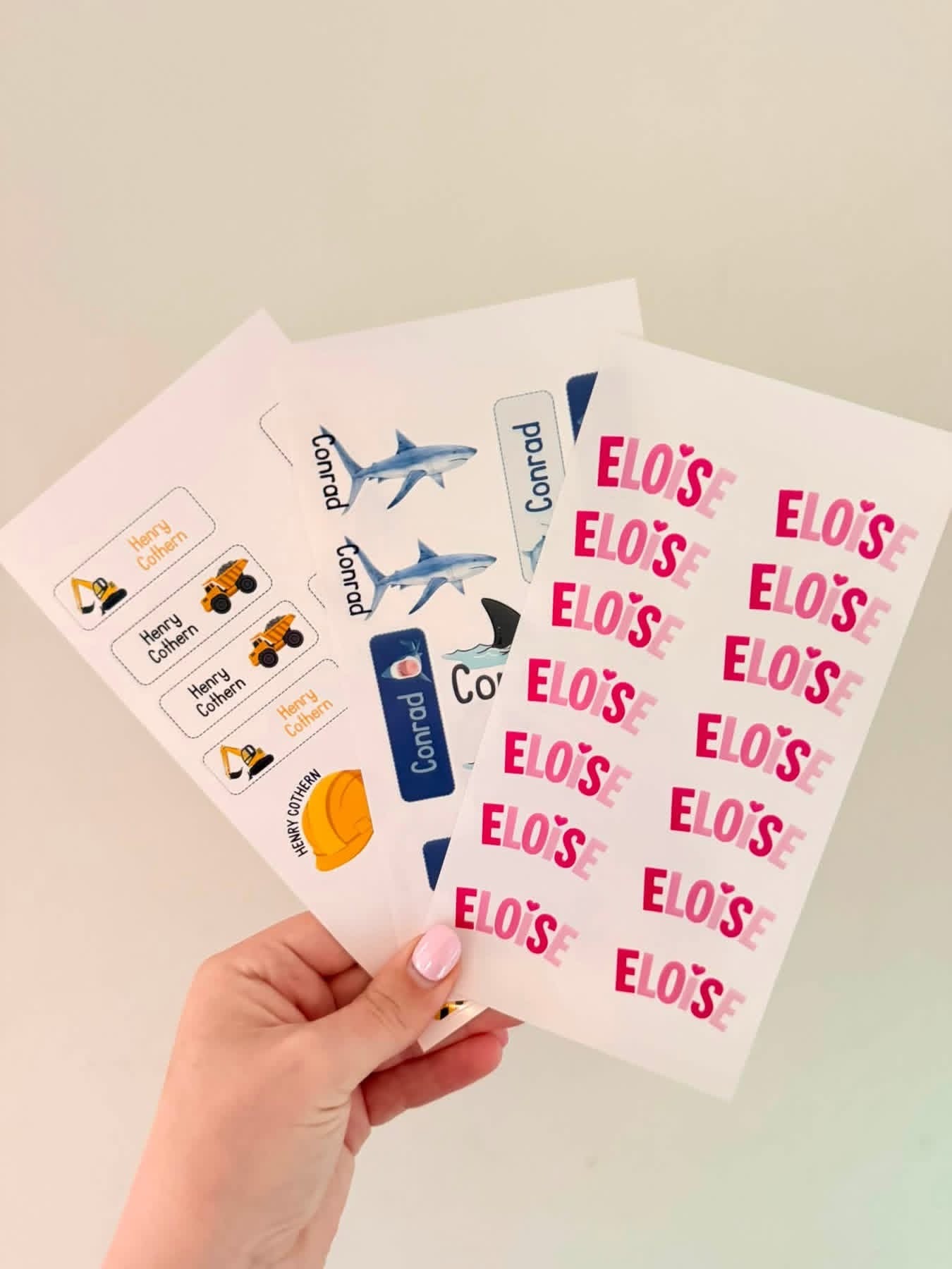 Name Labels