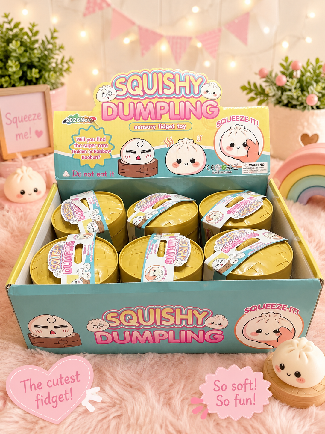 Mystery Glitter Dumplings - Ready to Ship